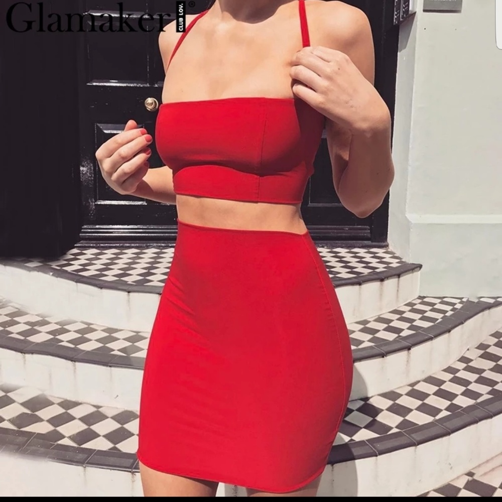 Crop Top Co-Ord Set